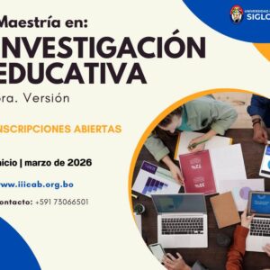 Maestría en Investigación Educativa 3ra Versión